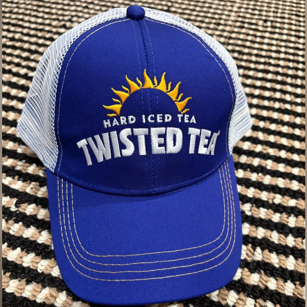 Twisted Tea Blue Trucker Hat